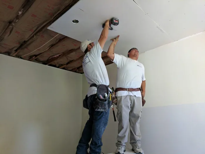 Drywall installation by Patches In A Day